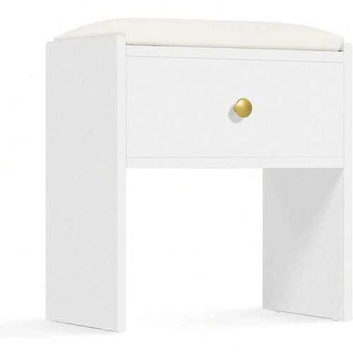 Dressing table stool with - table,