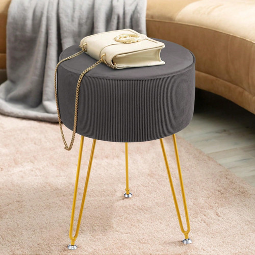 Dressing table stool - stool, round