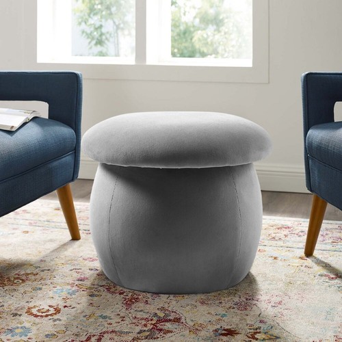 Velvet dressing table stool - table,