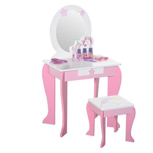 Homcom kids unicorn dressing - kids,