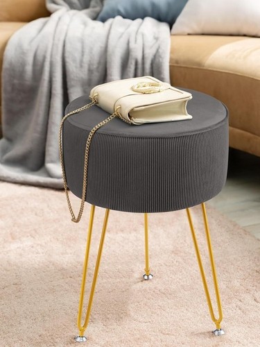 Vanity seat round dressing - seat,