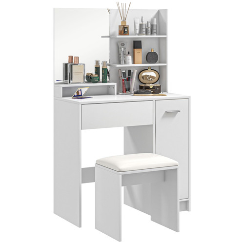 Homcom dressing table and - homcom,