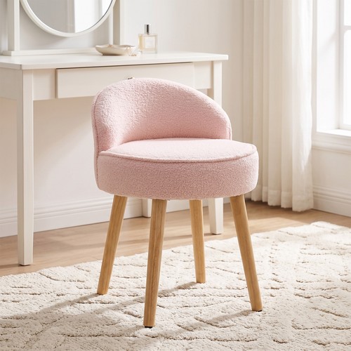 Pink fluffy teddy - fluffy,