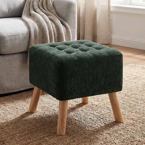 Square ottoman footstool - ottoman,