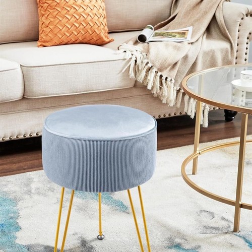 Round dressing table stool - dressing,
