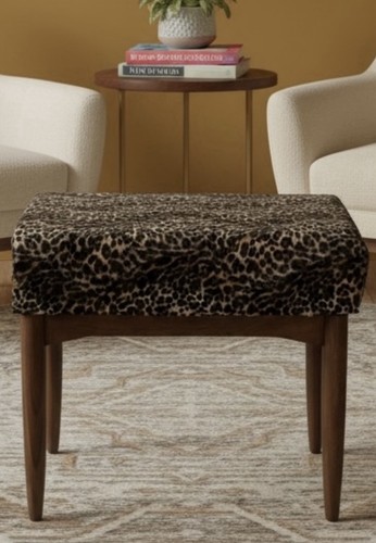 Leopard print vintage dressing - leopard,
