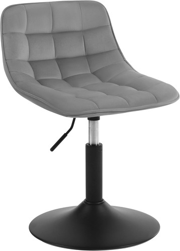 Adjustable light grey velvet - grey,