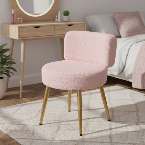 Pink makeup seat - pink,