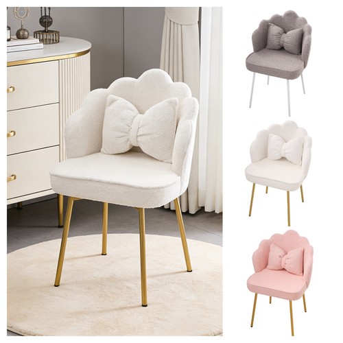 Soft vanity stool - stool, makeup