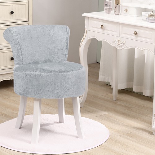Plush fabric dressing table - fabric,