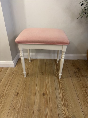 White wooden upholstered - wooden,